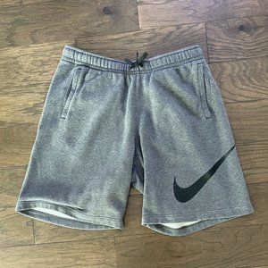 COPY - Nike Men's Fleece Shorts - Gray - Large
